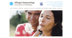 Desktop Screenshot of annarborallergy.com